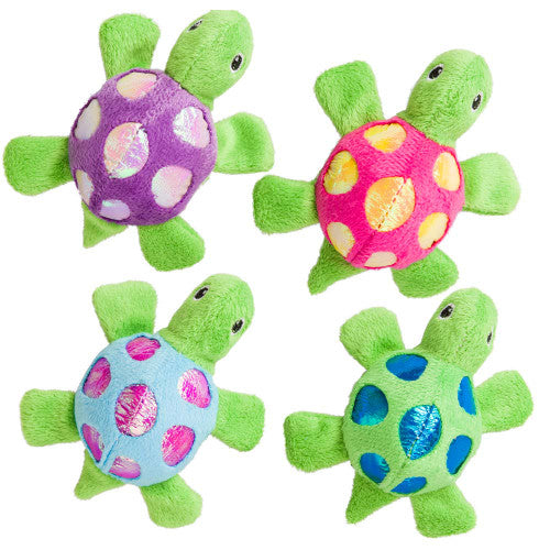 Spot Shimmer Glimmer Turtle Catnip Toy Assorted - Cat