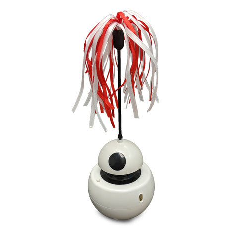 Spot Spin About 2.0 with Sound Electronic Laser Cat Toy White Red One Size
