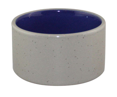 Spot Standard Crock Dog Bowl Blue 3.75