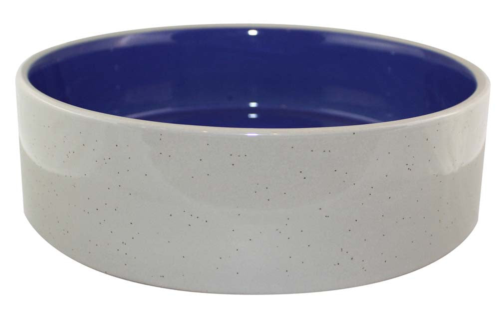 Spot Standard Crock Dog Bowl Blue 9.5 in