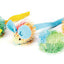 Spot Stringy Mice & Ball Cat Toy with Catnip Assorted 2 in 4 Pack