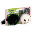 Spot Twin Plush Mice Rattle & Catnip Toy Black, White 4.5 in 2 Pack