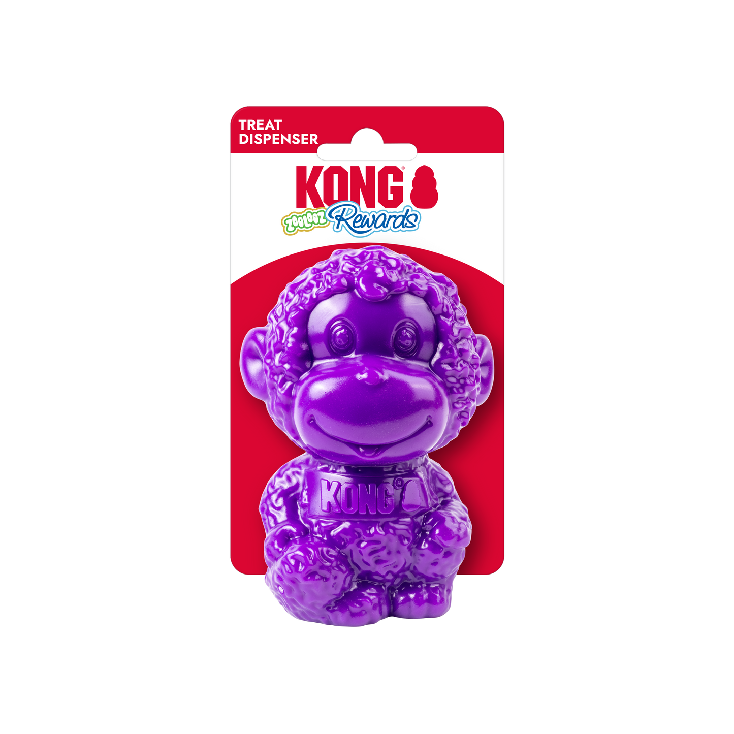 KONG KONG Rewards Zoolooz Monkey Dog Toy Medium 035585506784