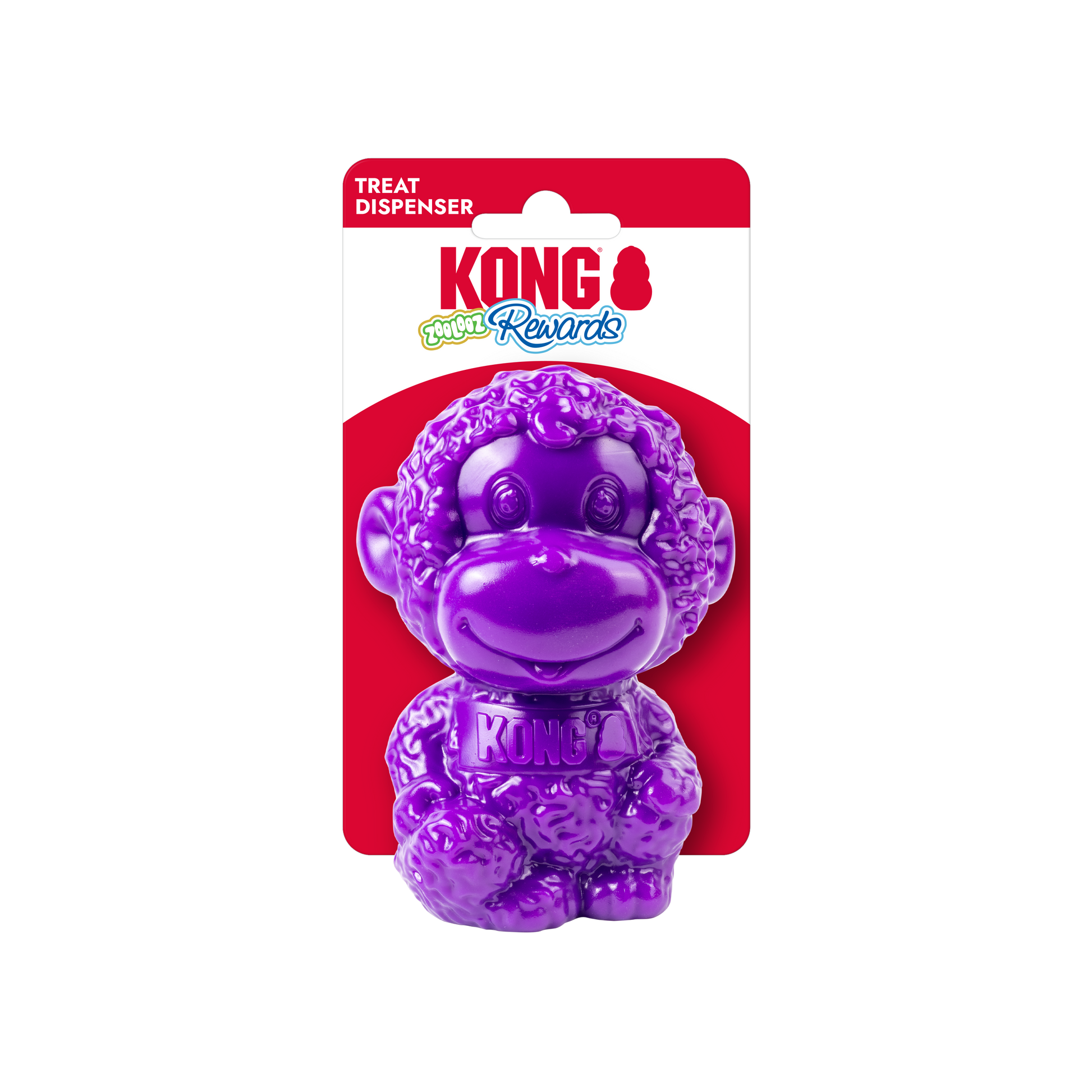 KONG KONG Rewards Zoolooz Monkey Dog Toy Medium 035585506784