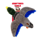 KONG Wild Low Stuff Creatures Dog Toy Mallard Medium 035585498874