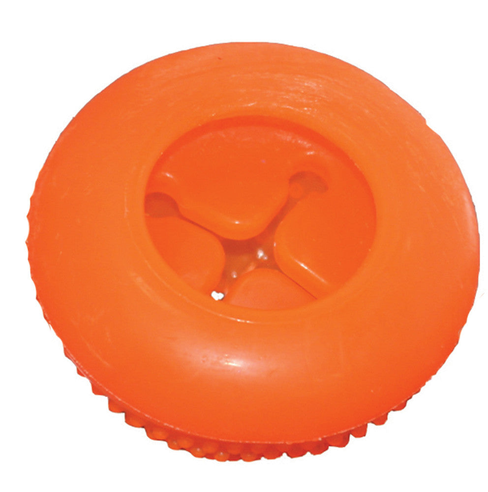 Starmark Bento Ball Dog Toy Orange MD