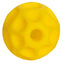 Starmark Treat Dispensing Tetraflex Dog Toy Yellow SM
