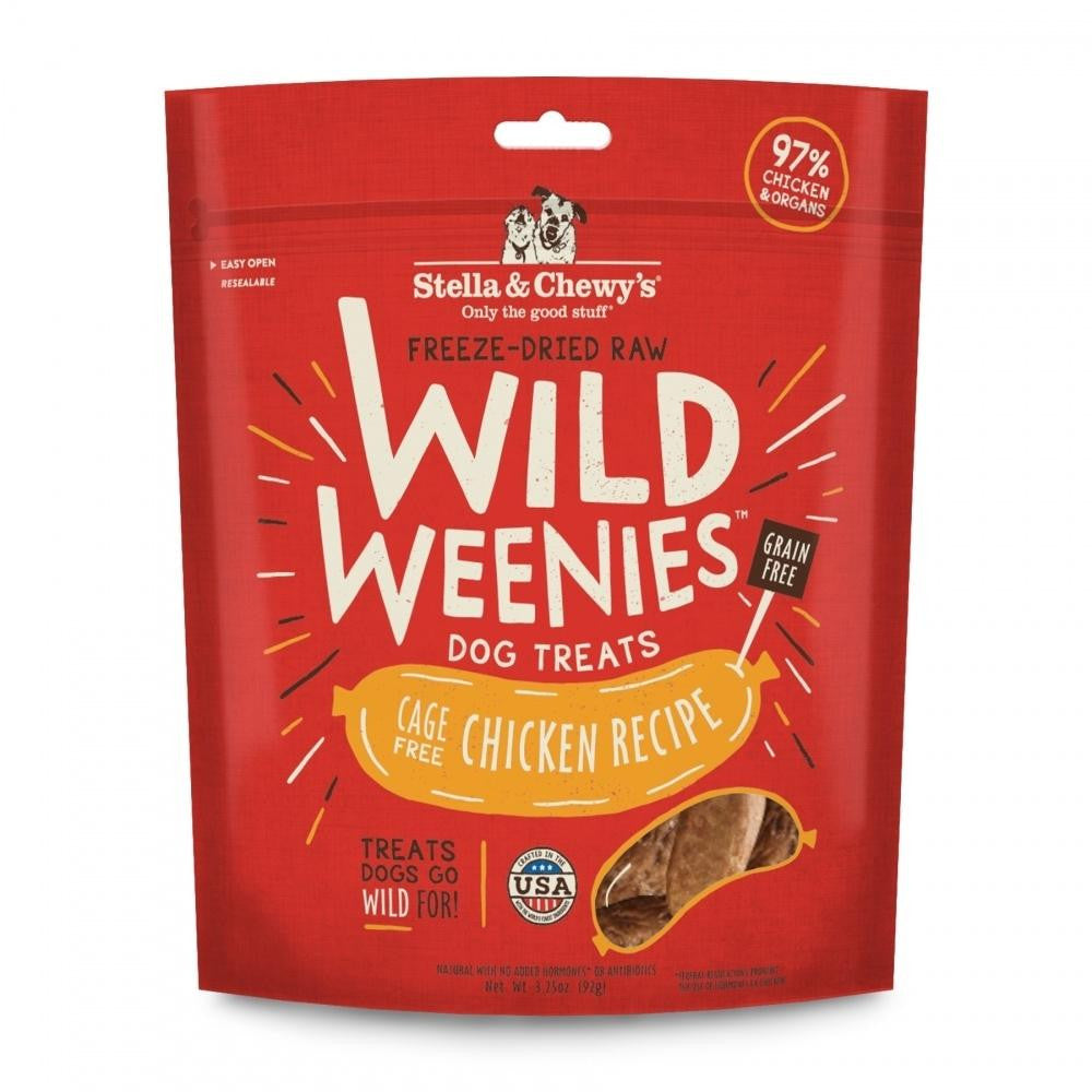 Stella & Chewie's Wild Weenies Chicken Recipe 3.25oz {L+1x} 860289 852301008137