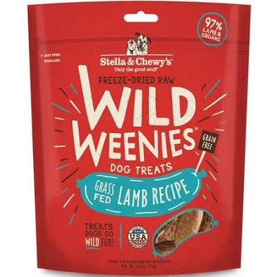 Stella & Chewie’s Wild Weenies Lamb Recipe 3.25oz {L + 1x} 860291 - Dog