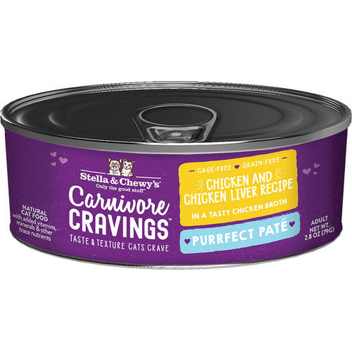 Stella & Chewy’s Cat Carnivore Cravings Pate Chicken Liver 2.8oz