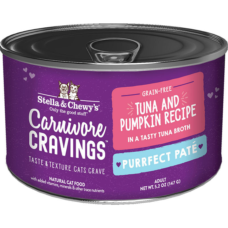 Stella & Chewy's Cat Carnivore Cravings Pate Tuna 5.2oz 810027371102