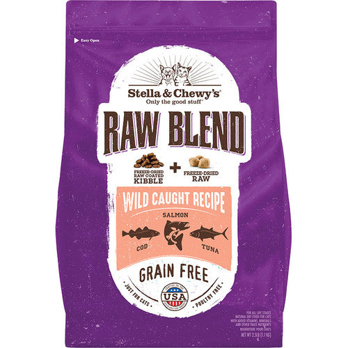Stella & Chewy’s Cat Raw Blend Wild Caught 2.5lb