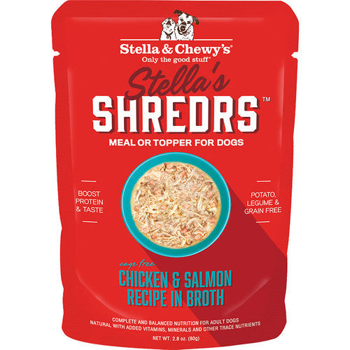 Stella & Chewy’s Dog Shredrs Chicken Salmon 2.8oz