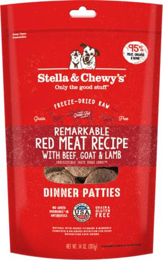 Stella & Chewy’s Freeze - Dried Red Meat Dinner 14Z {L + 1x} 860287 - Dog