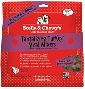 Stella & Chewy’s Freeze - Dried Tantalizing Turkey Meal Mixers - 3.5 oz. {L + 1x} 860139 Dog