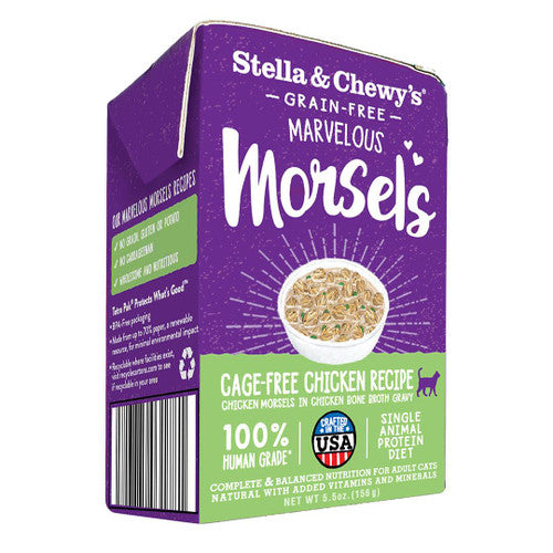 Stella & Chewy’s Marvelous Morsels - Cage Free Chicken Recipe Cat 12/5.5oz {L - 1x} 860301