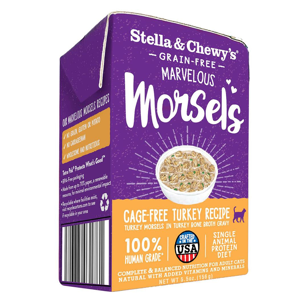 Stella & Chewy's Marvelous Morsels - Cage Free Turkey Recipe Cat 12/5.5oz {L-1x} 860302 852301008304