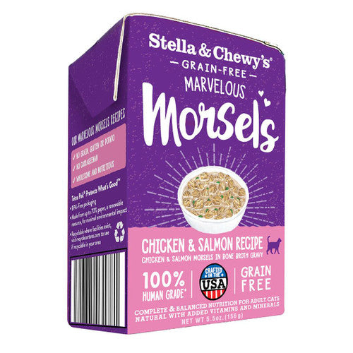 Stella & Chewy’s Marvelous Morsels Chicken Salmon Medley Cat 12/5.5oz {L - 1x} 860303