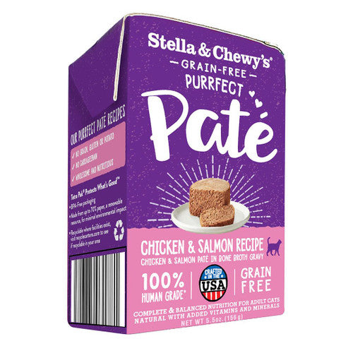 Stella & Chewy’s Purrfect Pate - Chicken Salmon Medley Cat 12/5.5oz {L - 1x} 860306