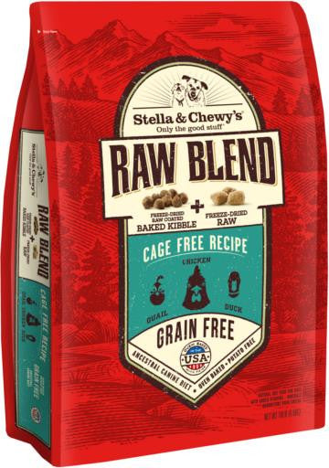 Stella & Chewy's Raw Blend Cage Free Recipe Kibble 10lb {L-1x} 860221 186011001547