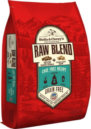 Stella & Chewy’s Raw Blend Cage Free Recipe Kibble 22lb {L - 1x} 860223 - Dog