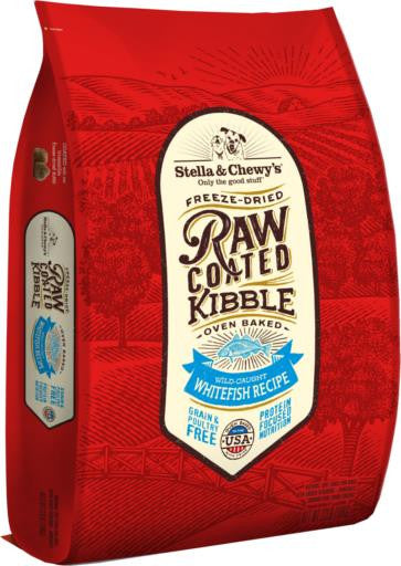 Stella & Chewy’s Raw Coated Whitefish Recipe Kibble 22lb {L - 1x} 860233 - Dog