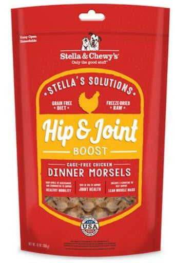 Stella & Chewy's Stella Solutions Freeze Dried Hip & Joint Boost Chicken 13oz {L+1x} 860336 852301008632