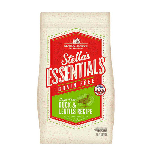 Stella & Chewy’s Stella’s Essentials Cage - Free Duck Lentils Dog Recipe - 25lb {L - 1} 860360