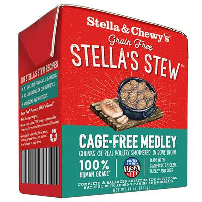 Stella & Chewy’s Stella’s Stews Cage - Free Medley 11 oz. {L + 1x} 860188 - Dog