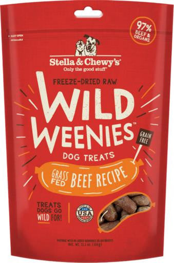 Stella & Chewy’s Wild Weenies Beef Recipe 11.5 oz {L + 1} 860294 - Dog