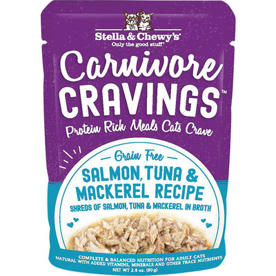 Stella & Chewys C Carnvr Crv Smn Tuna 2.8oz {L+} 810027370068