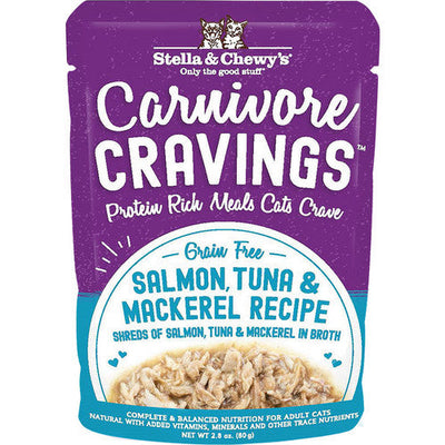 Stella & Chewys C Carnvr Crv Smn Tuna 2.8oz {L + } - Cat