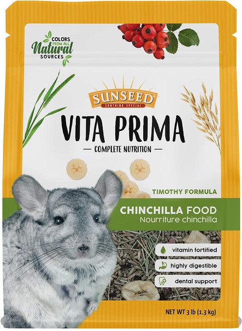Sun Food Vita Prima Chinch 3# - Small - Pet