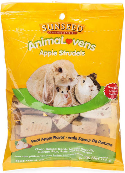 Sun Seed AnimaLovens Small Animal Treats Apple Strudels 4 oz