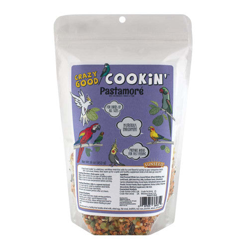 Sun Seed Crazy Good Cookin’ Pastamore Bird Treat 16 oz