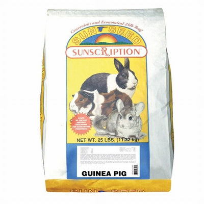 Sun Seed SunBasics Guinea Pig Pellets Food 25 lb