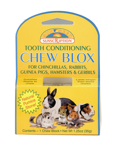 Sun Seed Supplement Chew Blox for Small Animals White 1 Pack