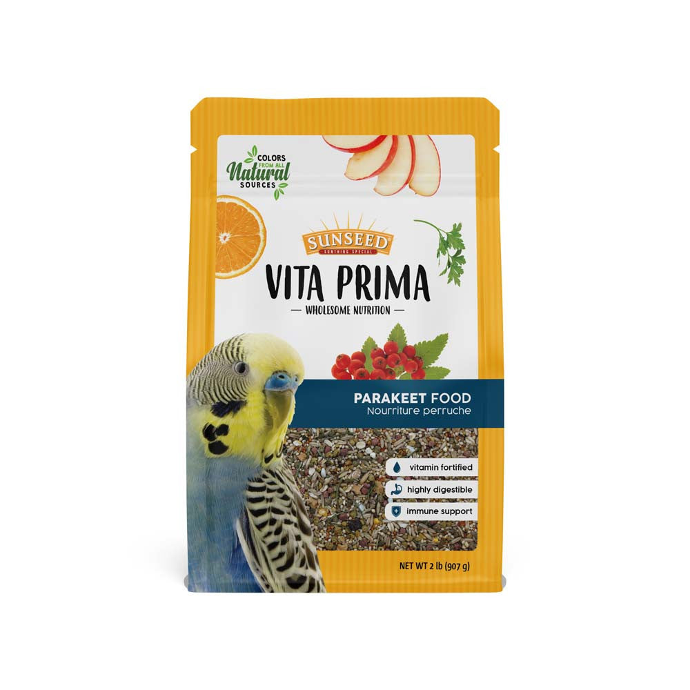 Sun Seed Vita Prima Parakeet Bird Food 2 lb