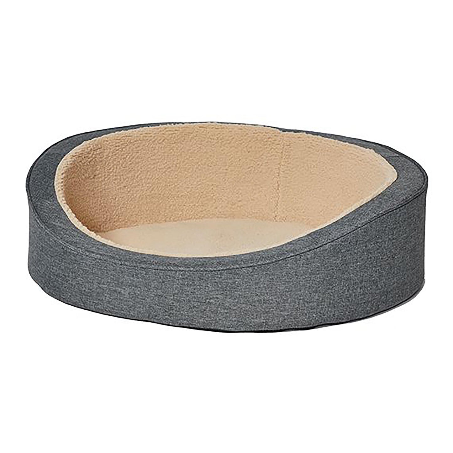 MidWest Homes for Pets Quiet Time Deluxe Hudson Pet Bed Grey S 027773025771