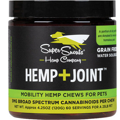 Super Snouts Hemp Dog Broad Cbd Chew Joint 30 Count