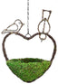 Supermoss Woven Sparrow Bird Feeder Vibrant Green 9.5