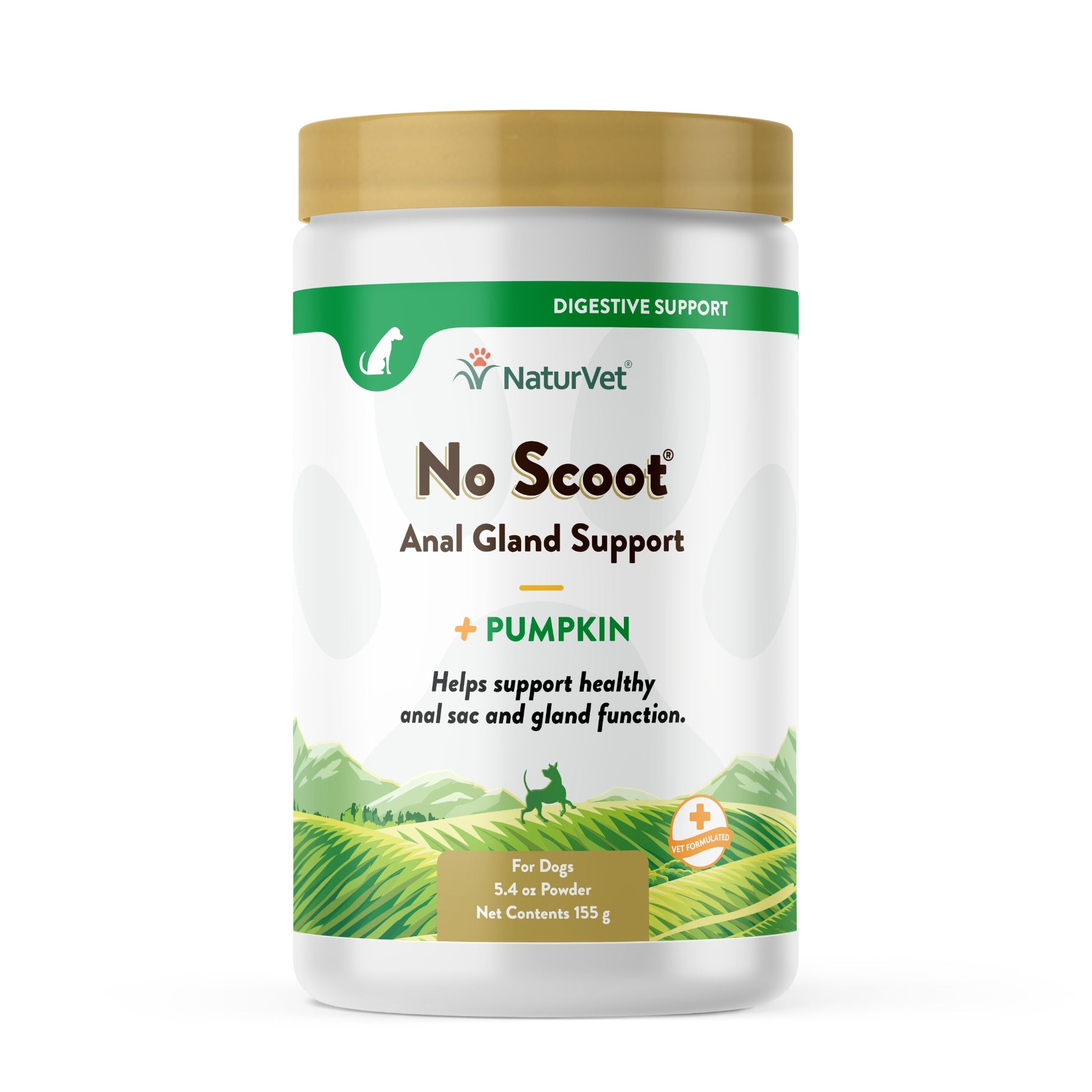 NaturVet No Scoot Powder 5.4 oz 797801027335