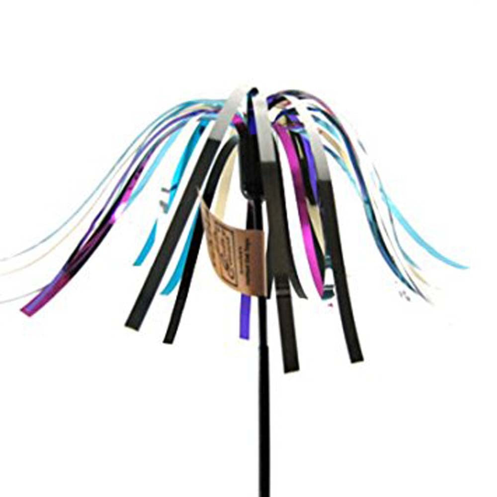 Cat Claws Cat Teaser Mylar Wand Cat Toy Multi-Color 18 in 744632003502