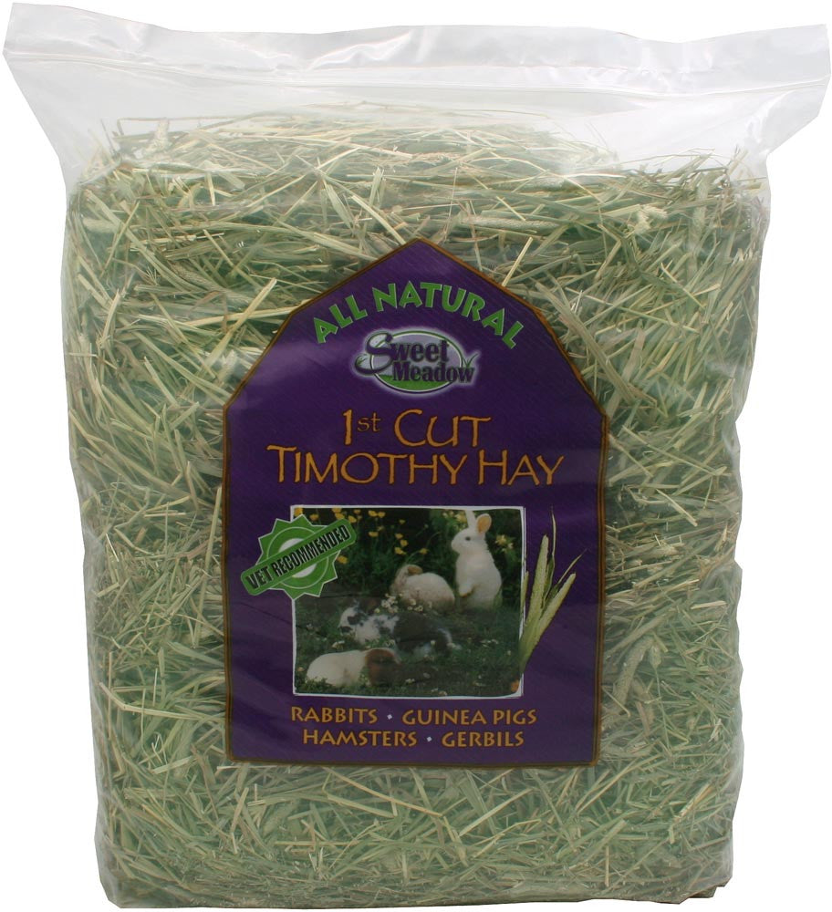 Sweet Meadow Farm 1st Cut Timothy Hay for Small Animals 40 oz
