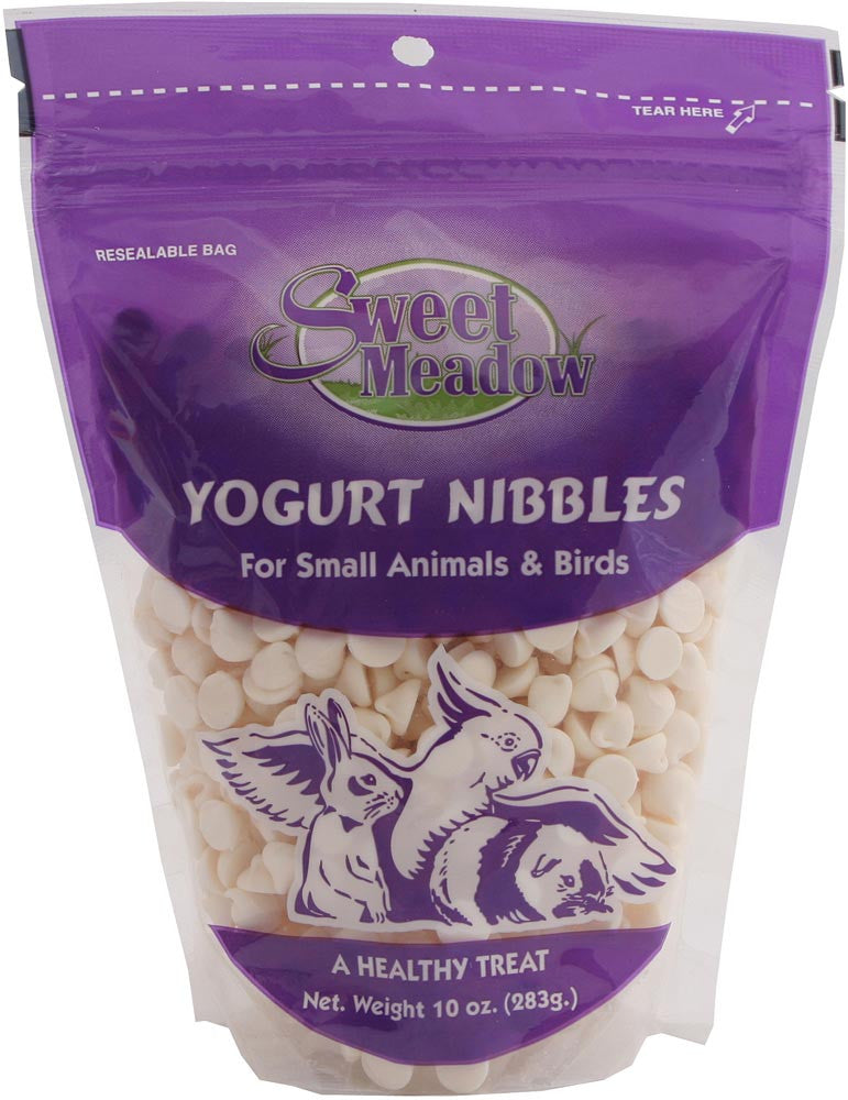 Sweet Meadow Farm Yogurt Nibbles Treat for Small Animals 10 oz