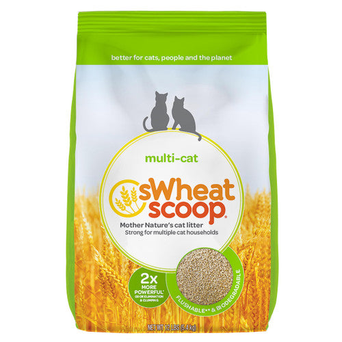 Swheat Scoop Multi Cat Litter 12 lb