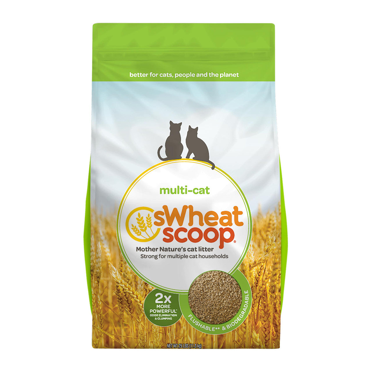Swheat Scoop Multi Cat Litter 25# 787748665257