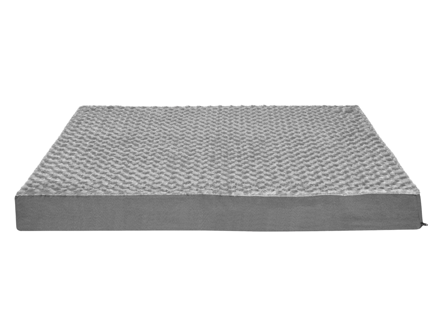 Fur Haven Pet Products Ultra Plush Deluxe Orthopedic Pet Cushion Gray Jumbo 815181023089