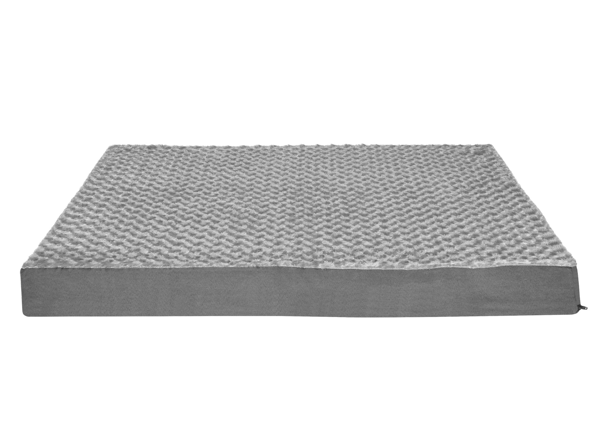 Fur Haven Pet Products Ultra Plush Deluxe Orthopedic Pet Cushion Gray Jumbo 815181023089