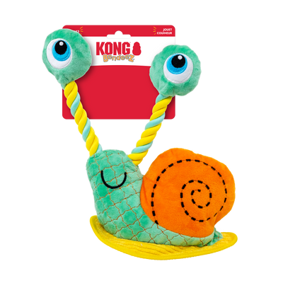 KONG Bendeez Dog Toy Snail Large 035585533292